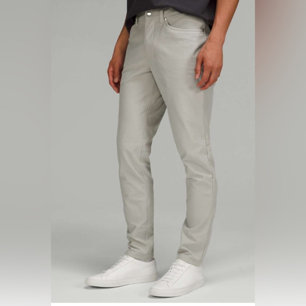 NWT Lululemon ABC Slim-Fit Pant 32" *Utilitech Seal Grey